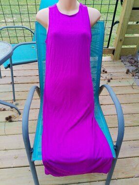 LOFT LONG DRESS XS SPLITS ON SIDE